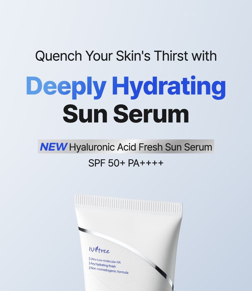 Isntree - Hyaluronic Acid Fresh Sun Serum