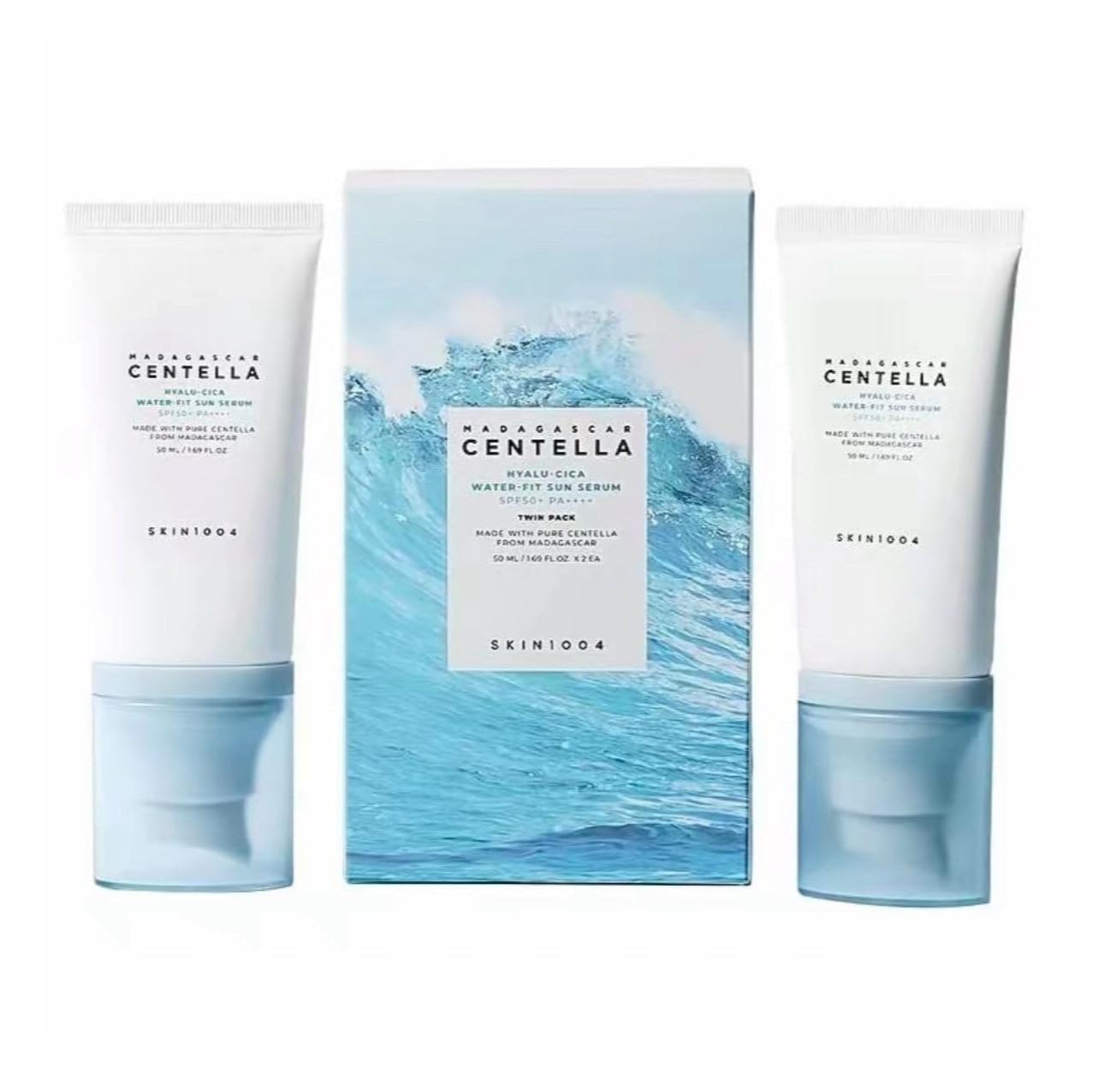 SKIN1004 - Madagascar Centella Hyalu-Cica Water-Fit Sun Serum Twin Pack