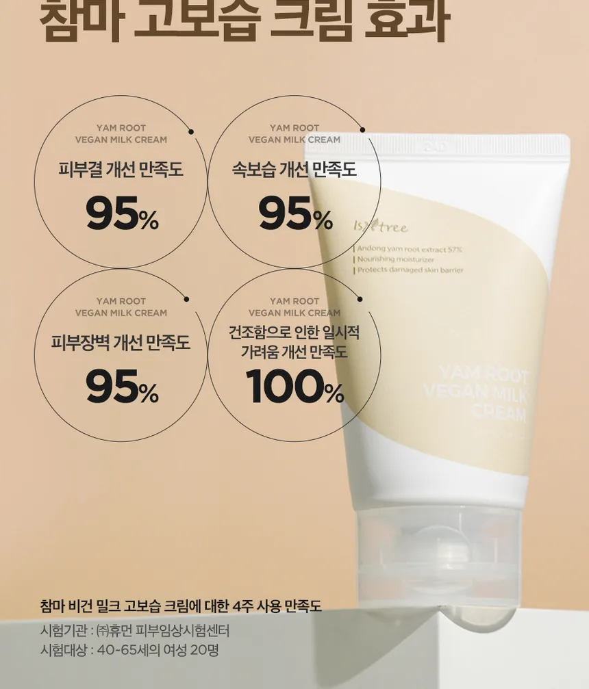 Isntree - Yam Root Vegan Milk Cream