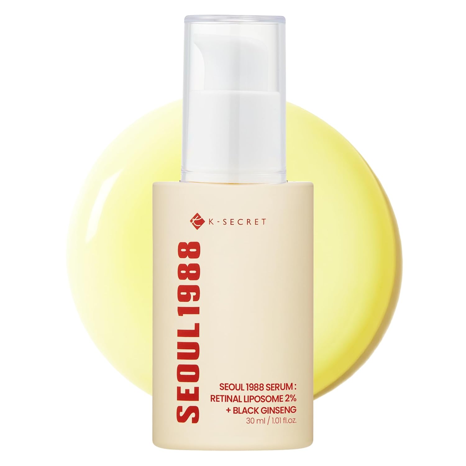 KSECRET - SEOUL 1988 Serum : Retinal Liposome 2% + Black Ginseng 30ml