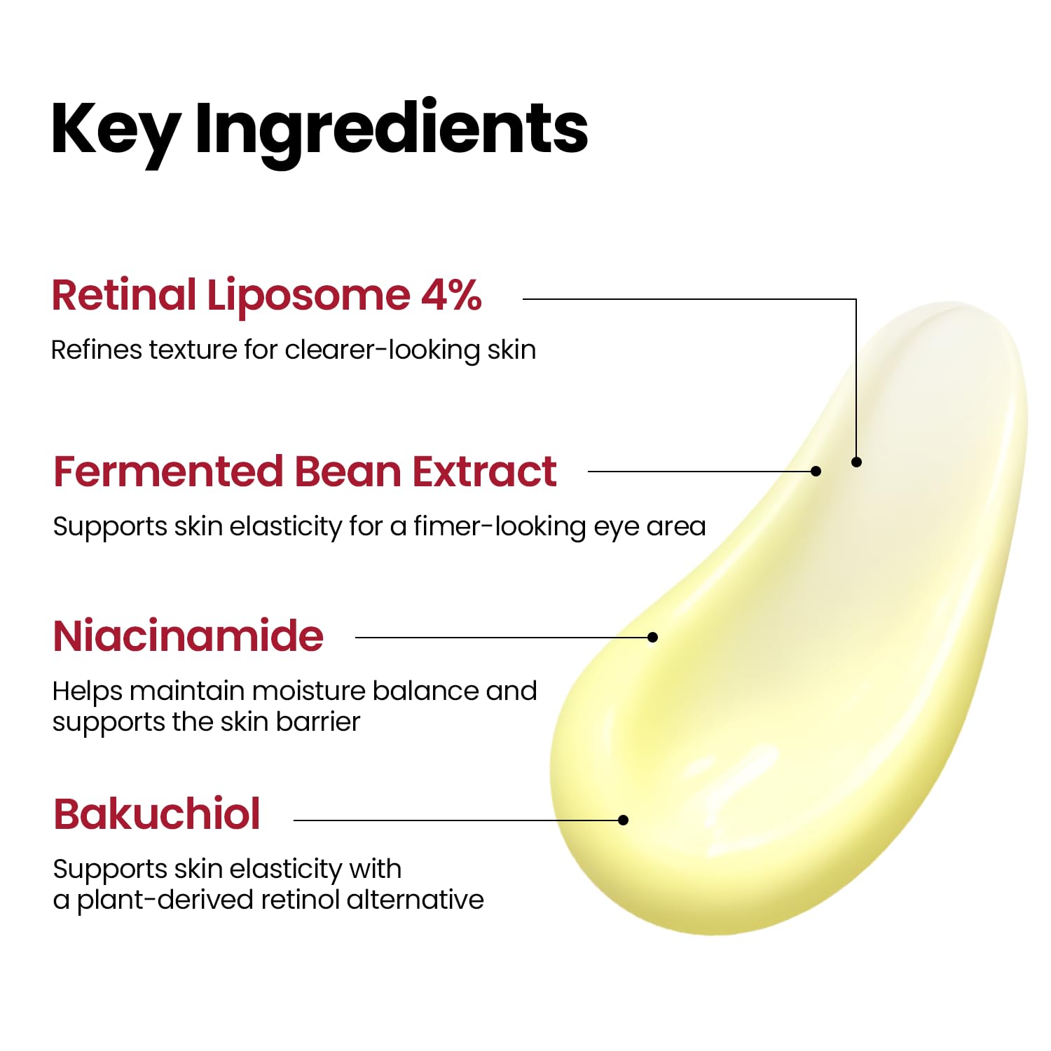 KSECRET - SEOUL 1988 Eye Cream : Retinal Liposome 4% + Fermented Bean 30ml