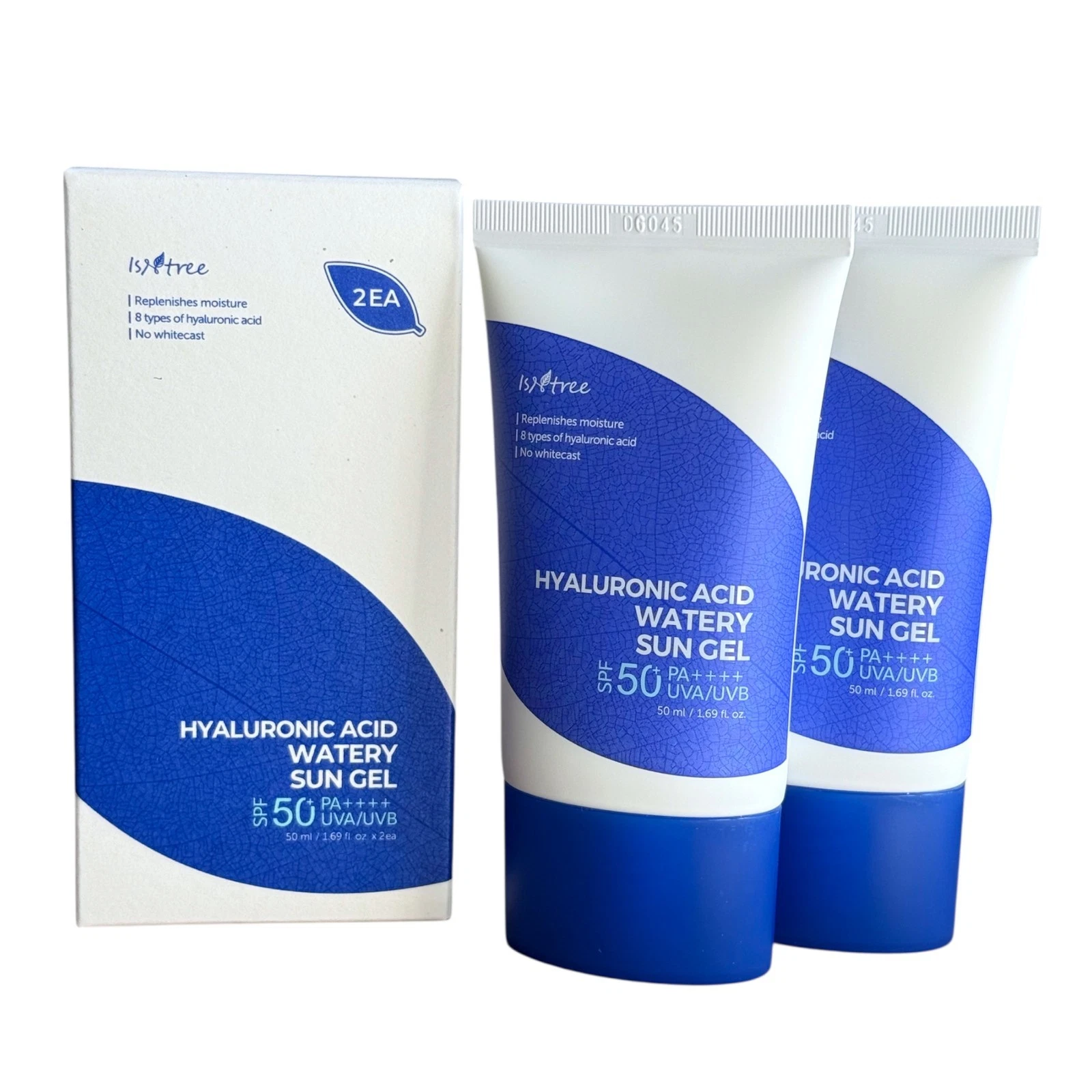 Isntree - Hyaluronic Acid Watery Sun Gel Set 50ml