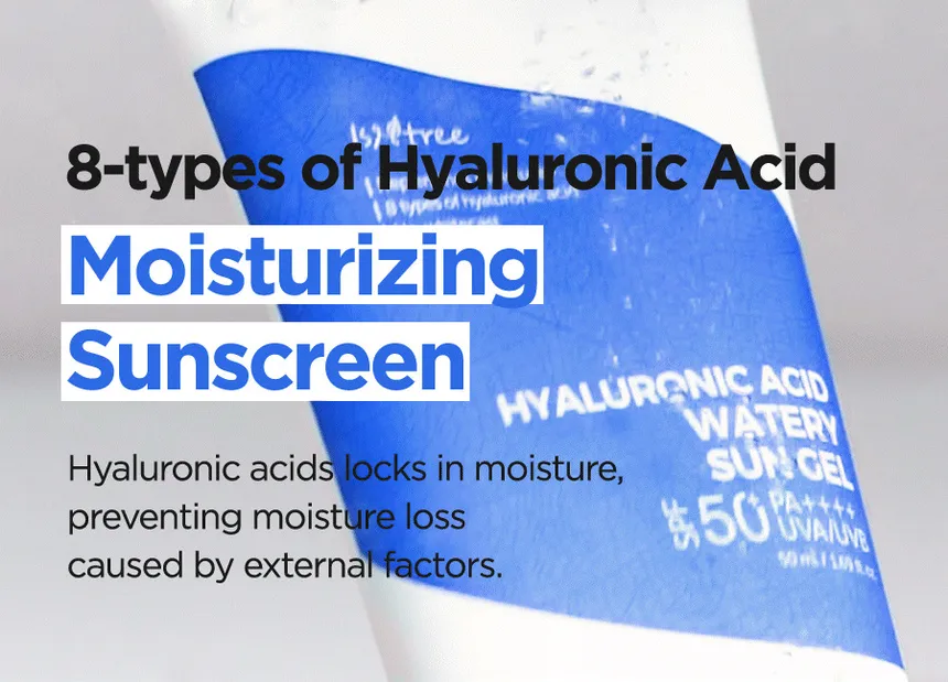 Isntree - Hyaluronic Acid Watery Sun Gel Set 50ml