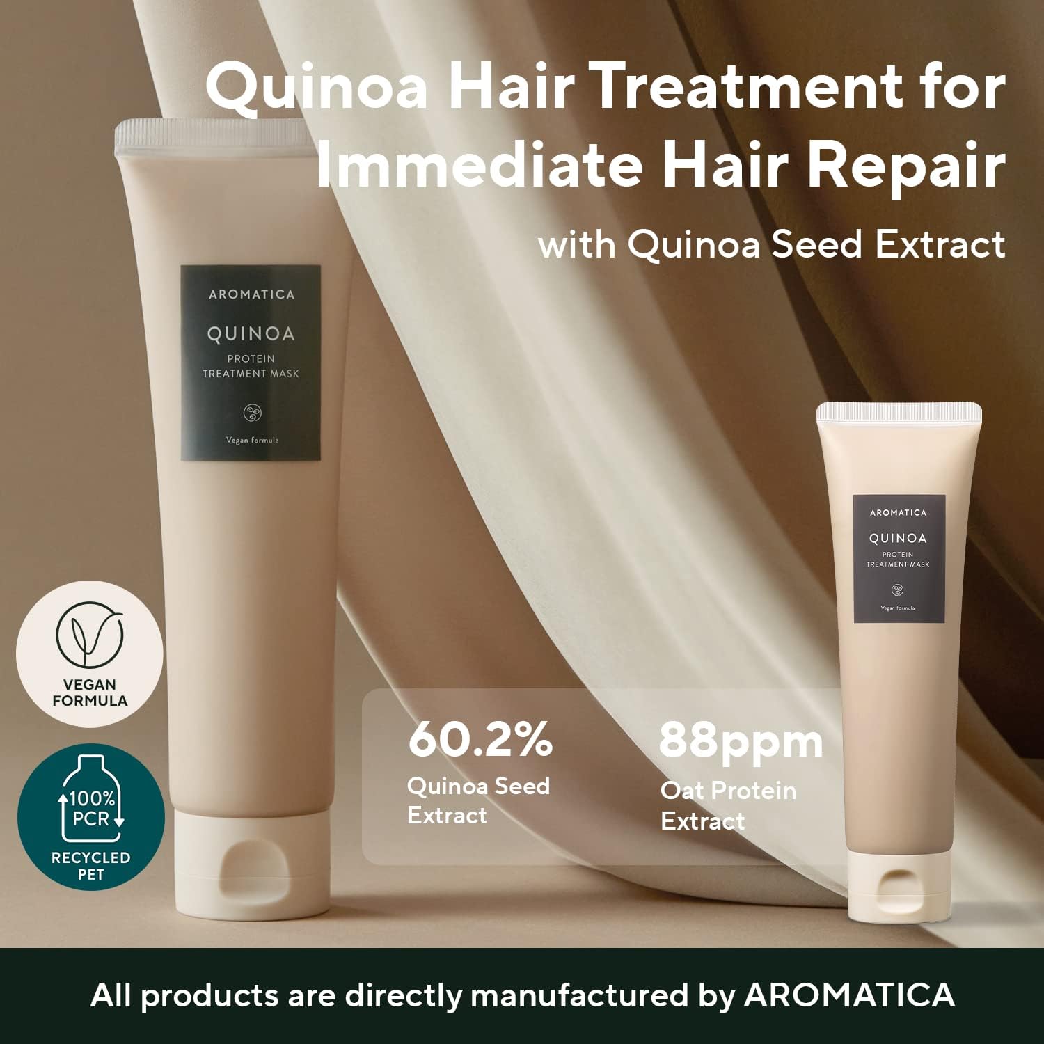 AROMATICA - Quinoa Protein Treatment Mask 160ml