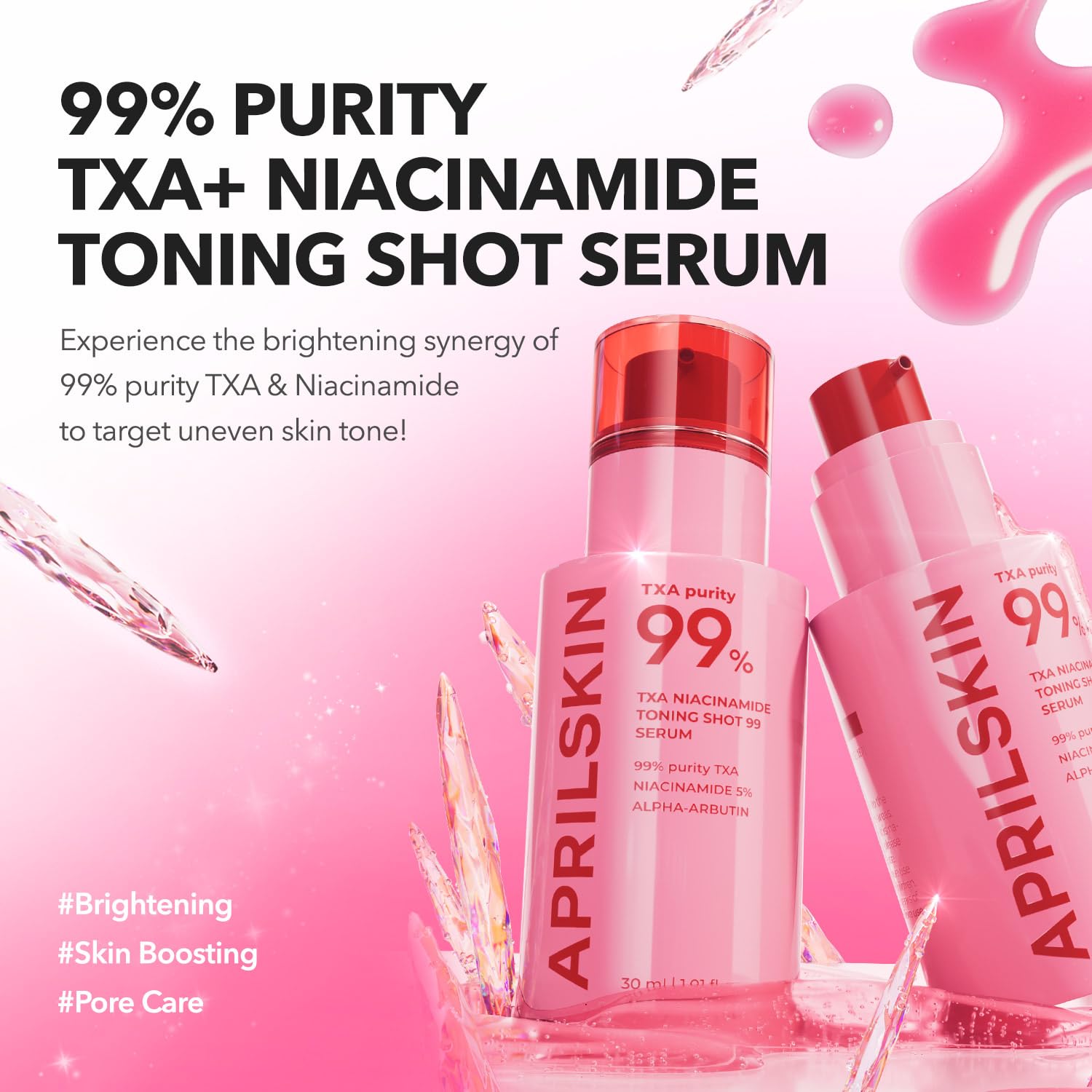 APRILSKIN - TXA Niacinamide Toning Shot 99 Serum 30ml