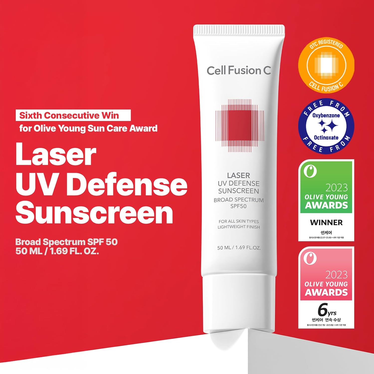Cell Fusion C - Laser UV Sunscreen 50ml
