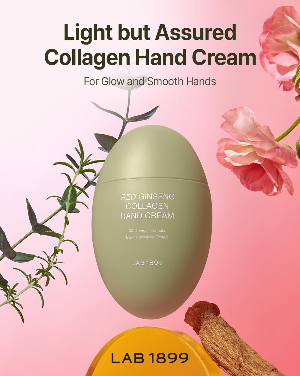 DONGINBI - LAB 1899 Red Ginseng Collagen Hand Cream