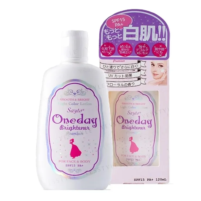 Cella - One Day Brightener Premium Light Color Lotion SPF 15 PA+ 120ml