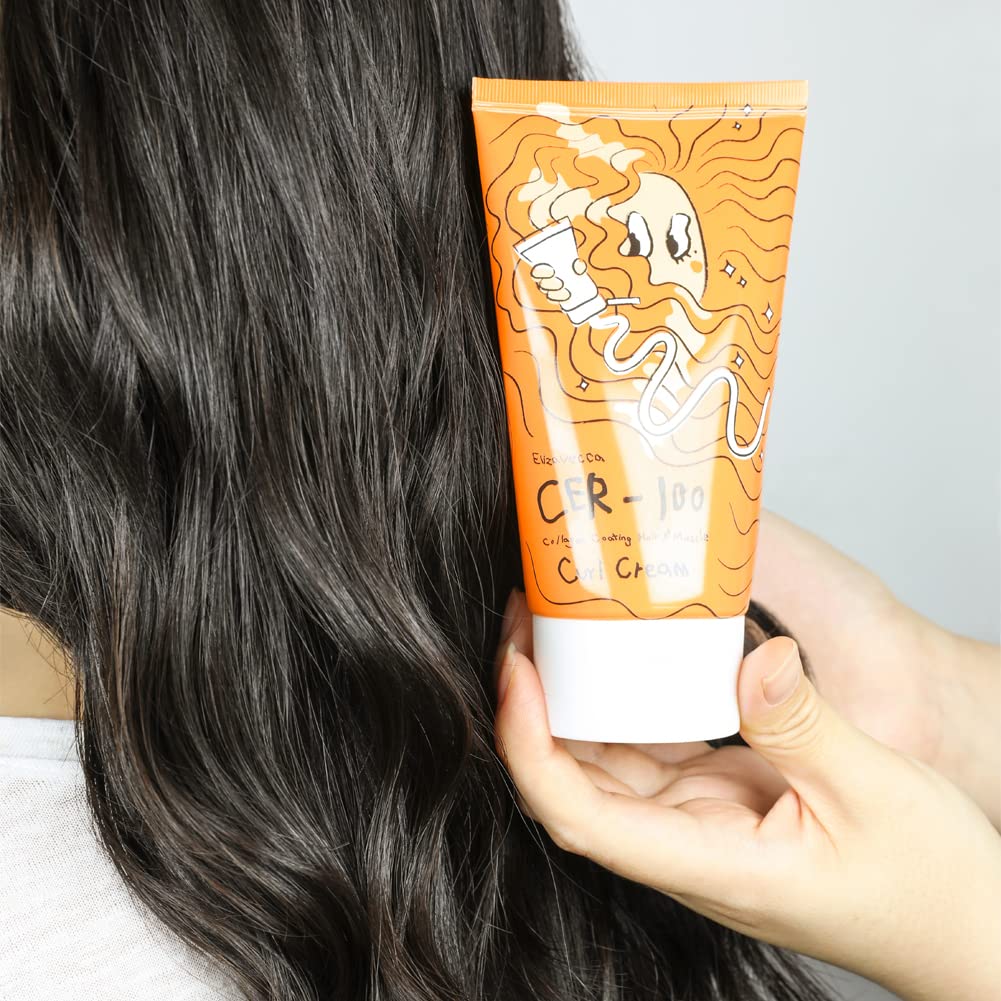 Elizavecca - Cer-100 Collagen Coating Hair A+ Muscle Curl Cream