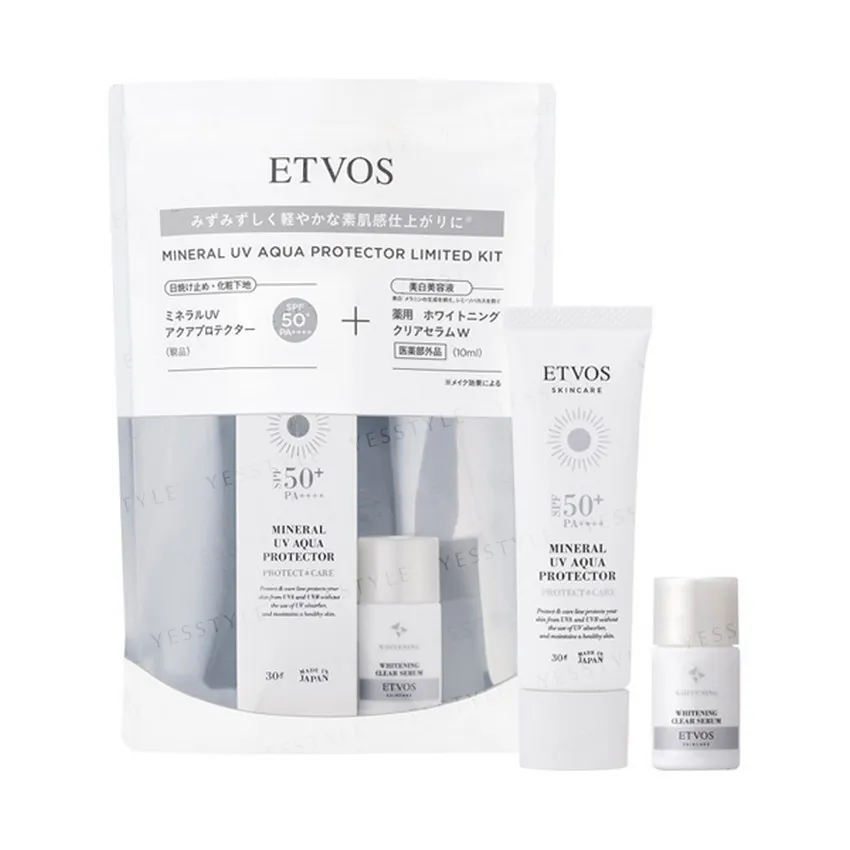 ETVOS - Mineral UV Aqua Protector Limited Kit SPF50+ PA++++ (1 set)