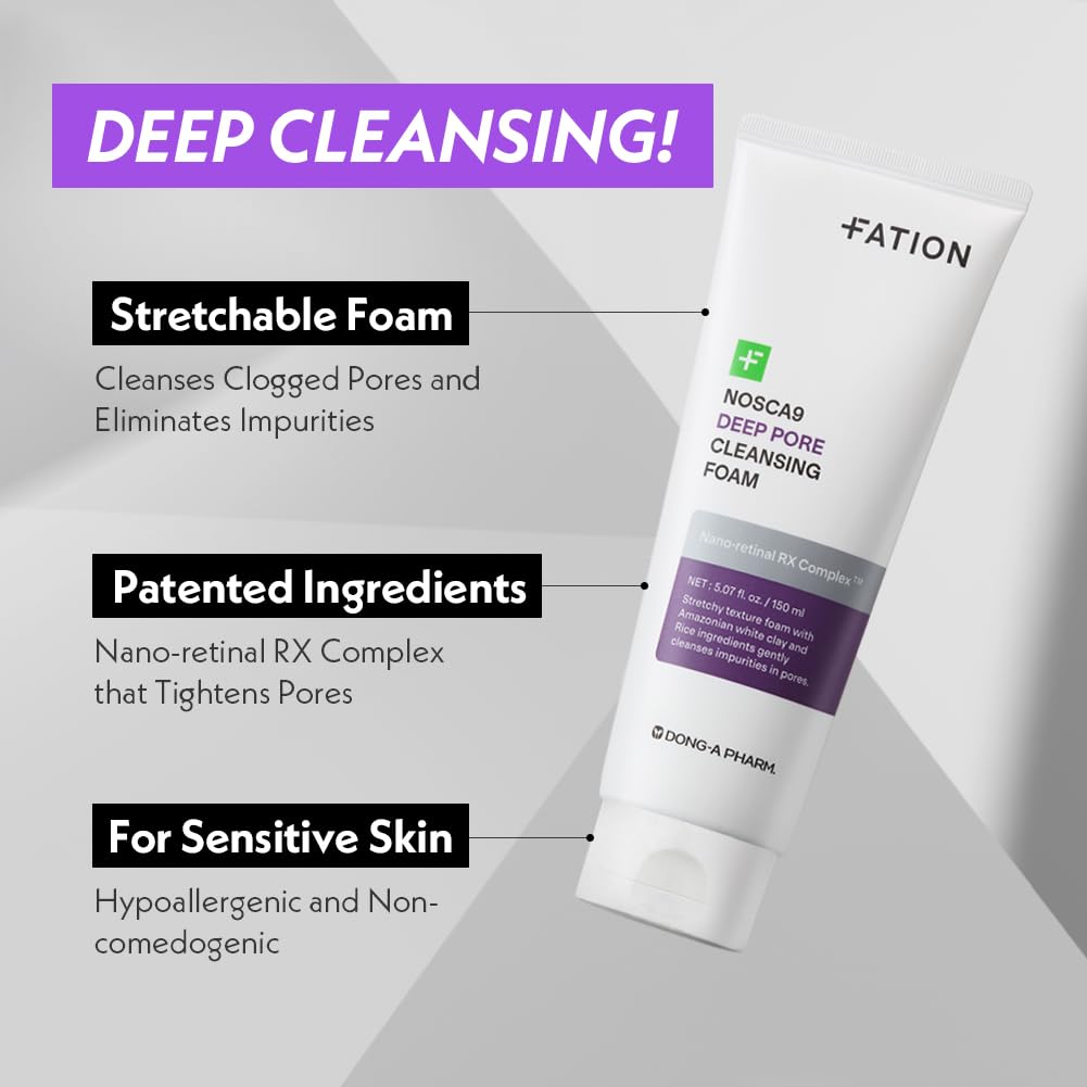 FATION - Nosca9 Deep Pore Cleansing Foam