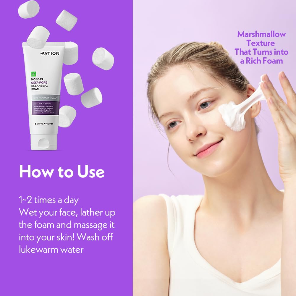 FATION - Nosca9 Deep Pore Cleansing Foam