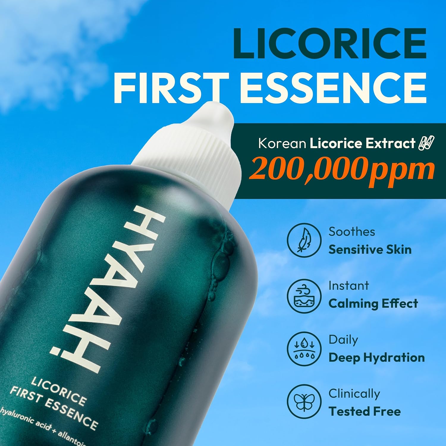 HYAAH - Licorice First Essence 200 ml