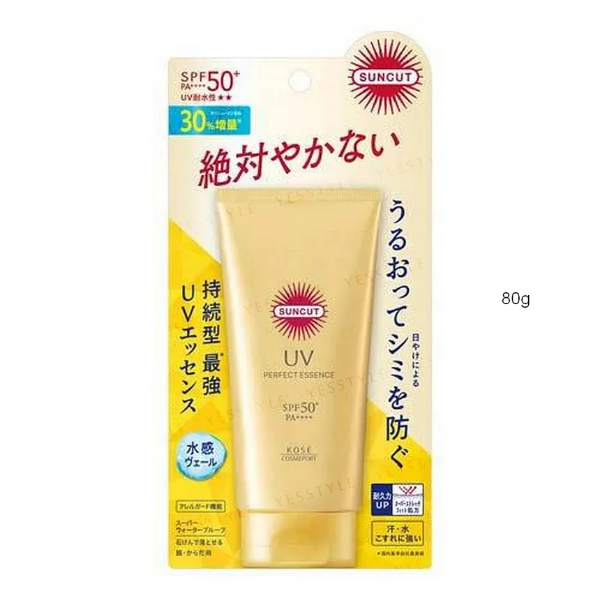 Kose - Suncut UV Perfect Essence SPF 50+ PA++++ 80g