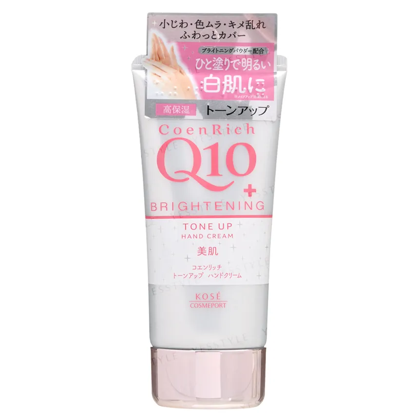 Kose - CoenRich Q10 Brightening Tone Up Hand Cream 80g