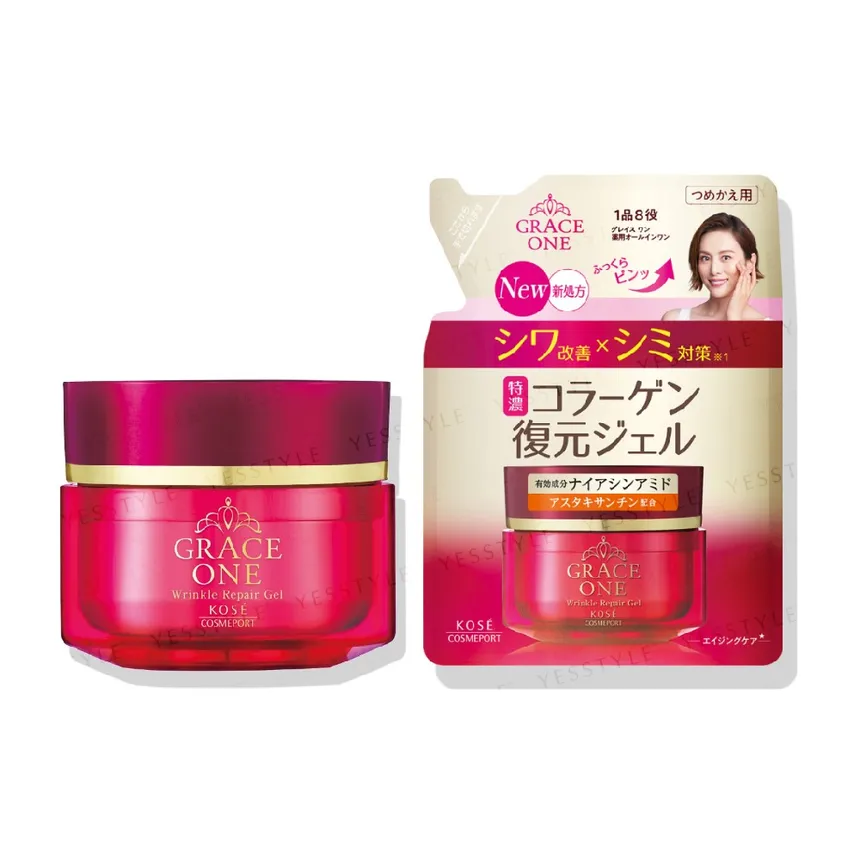 Kose - Grace One Wrinkle Repair Gel 100g