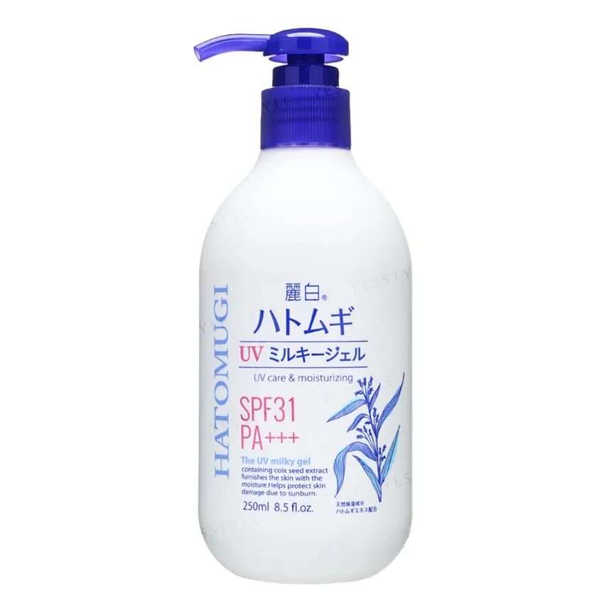 KUMANO COSME - Reihaku Hatomugi The UV Milky Gel SPF 31 PA+++ 250ml