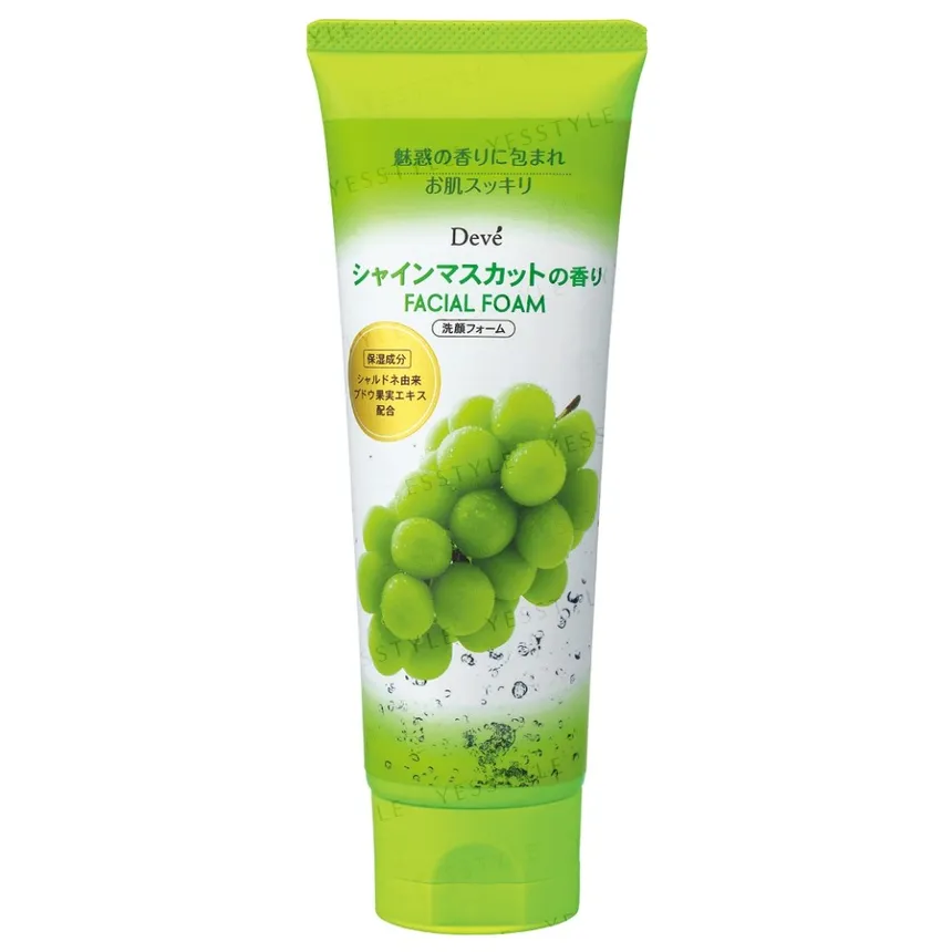 KUMANO COSME - Deve Shine Muscat Facial Foam 170g