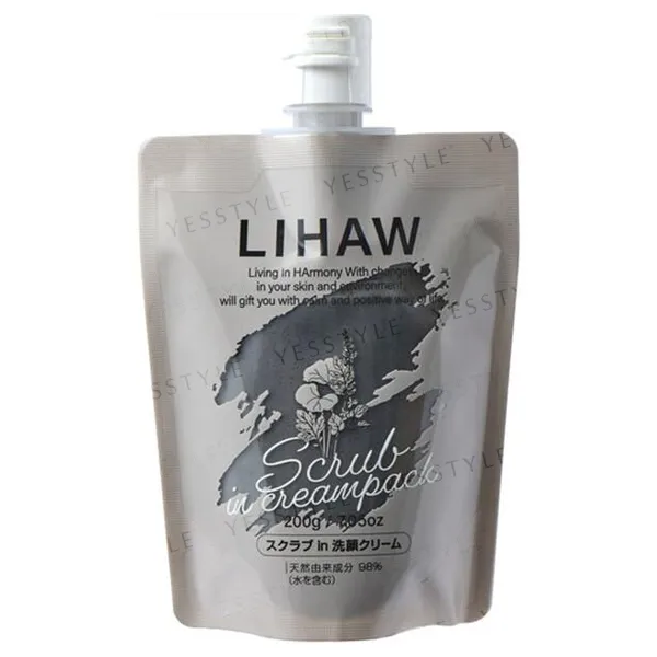 LIHAW - Scrub In Cream Pack 200g