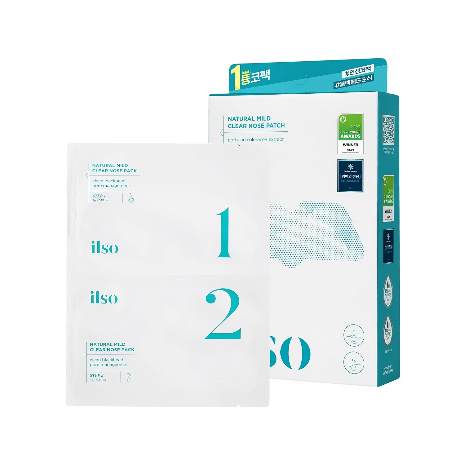 ilso - Natural Mild Clear Nose Pack