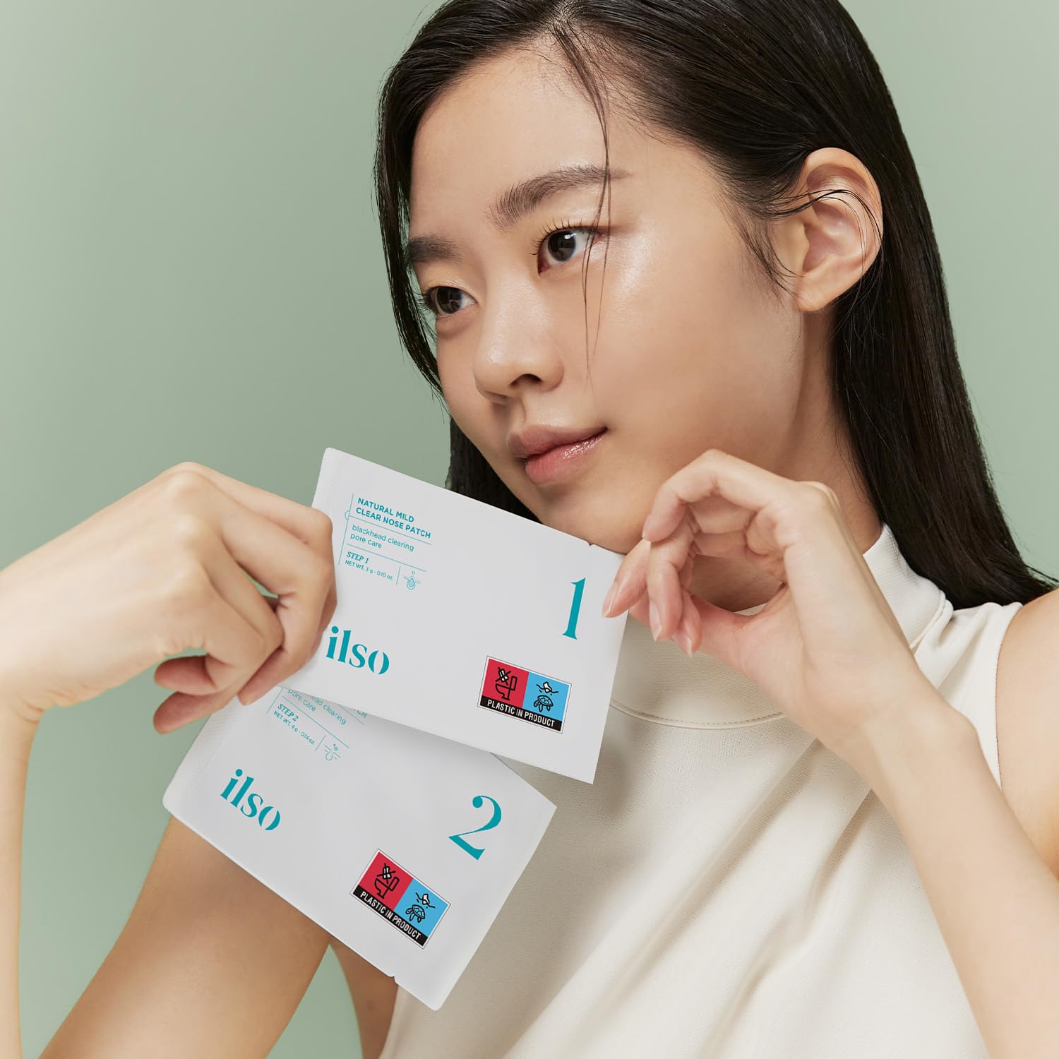 ilso - Natural Mild Clear Nose Pack