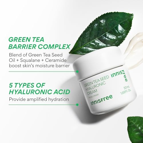 innisfree - Green Tea Seed Hyaluronic Cream  50 ml