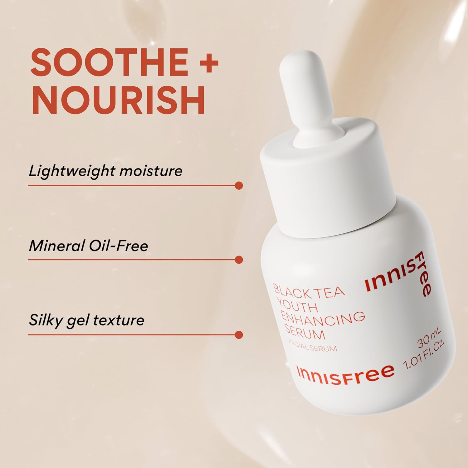 innisfree - Black Tea Youth Enhancing Ampoule 30 ml