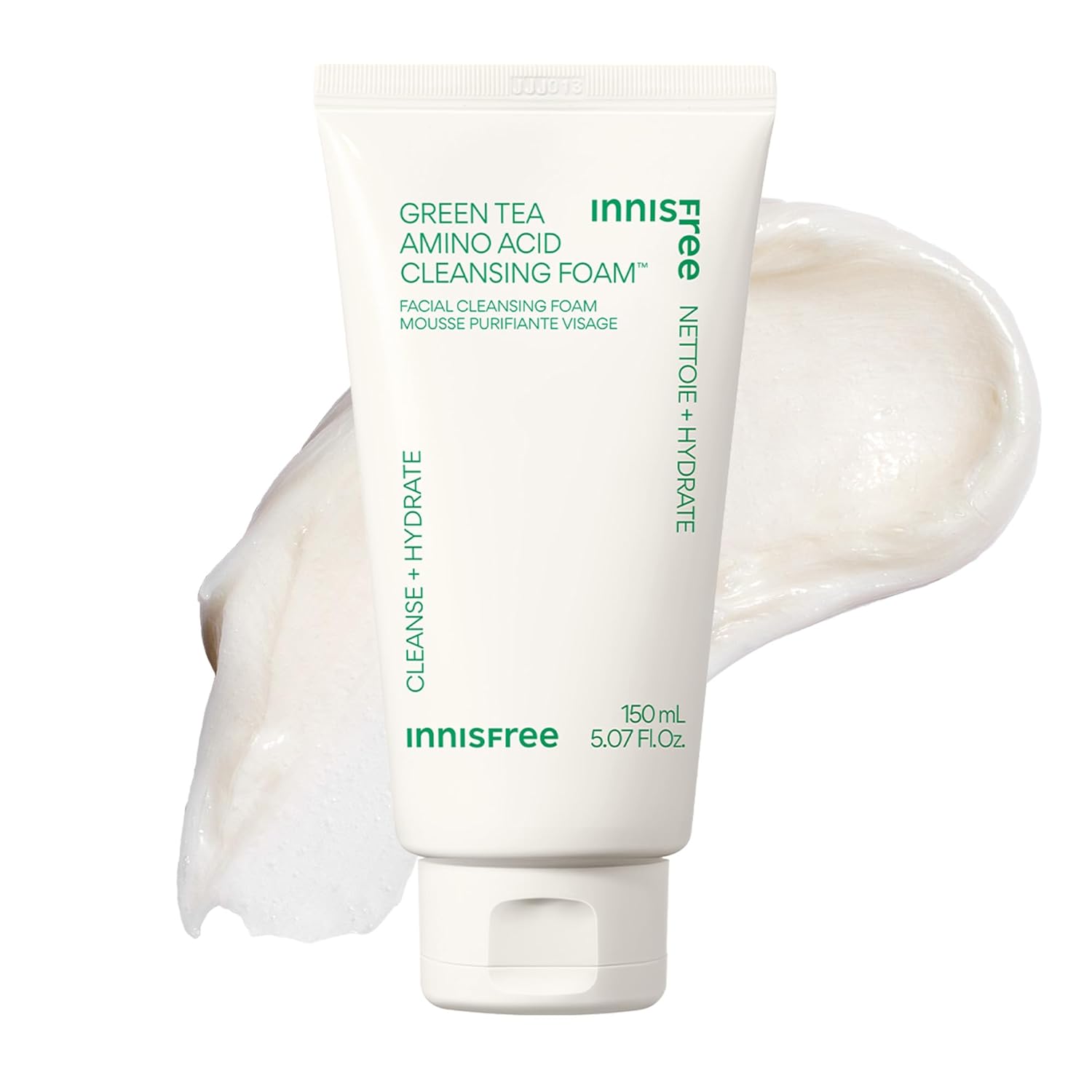innisfree - Green Tea Amino Hydrating Cleansing Foam 150 ml