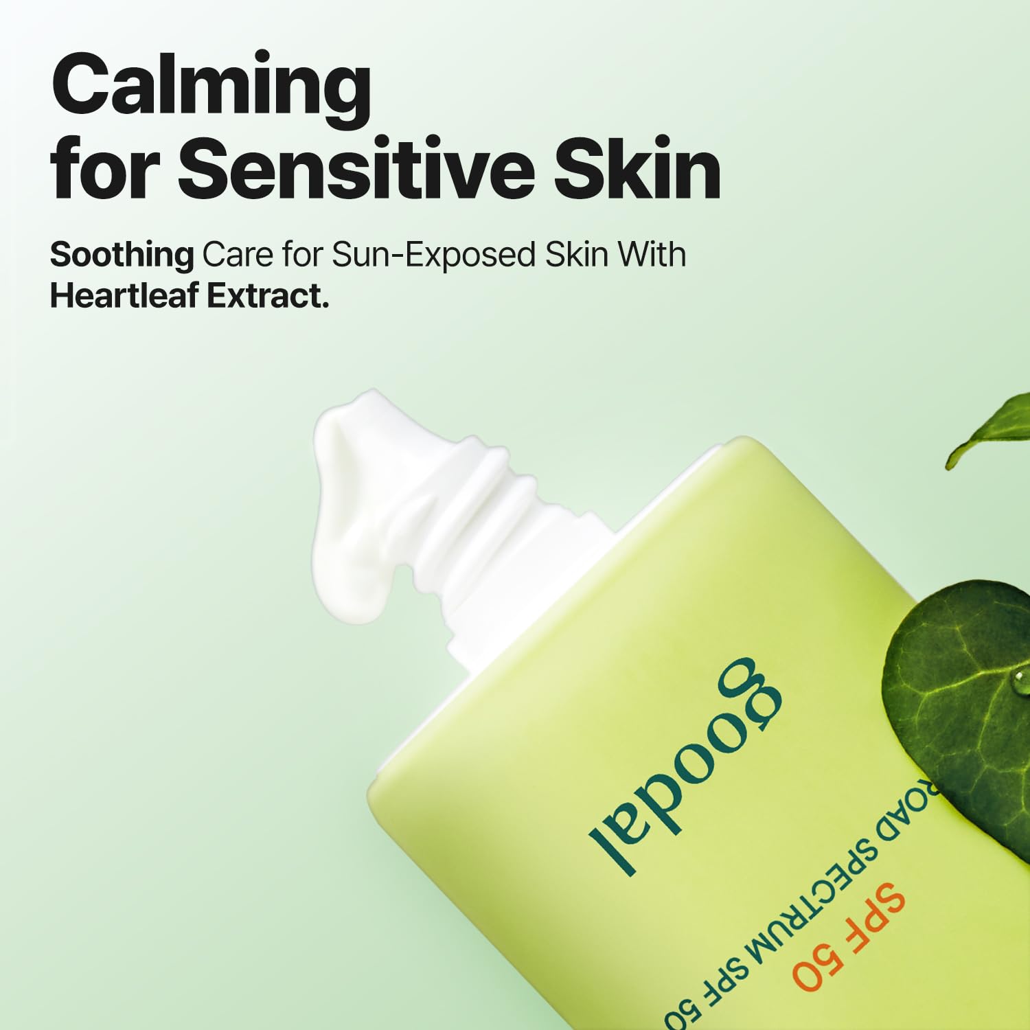 Goodal - Heartleaf Calming Moisture Sun Cream 50 ml