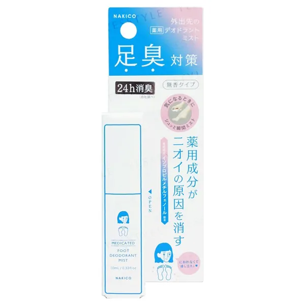 NAKICO - Deodorant Foot Mist 10ml