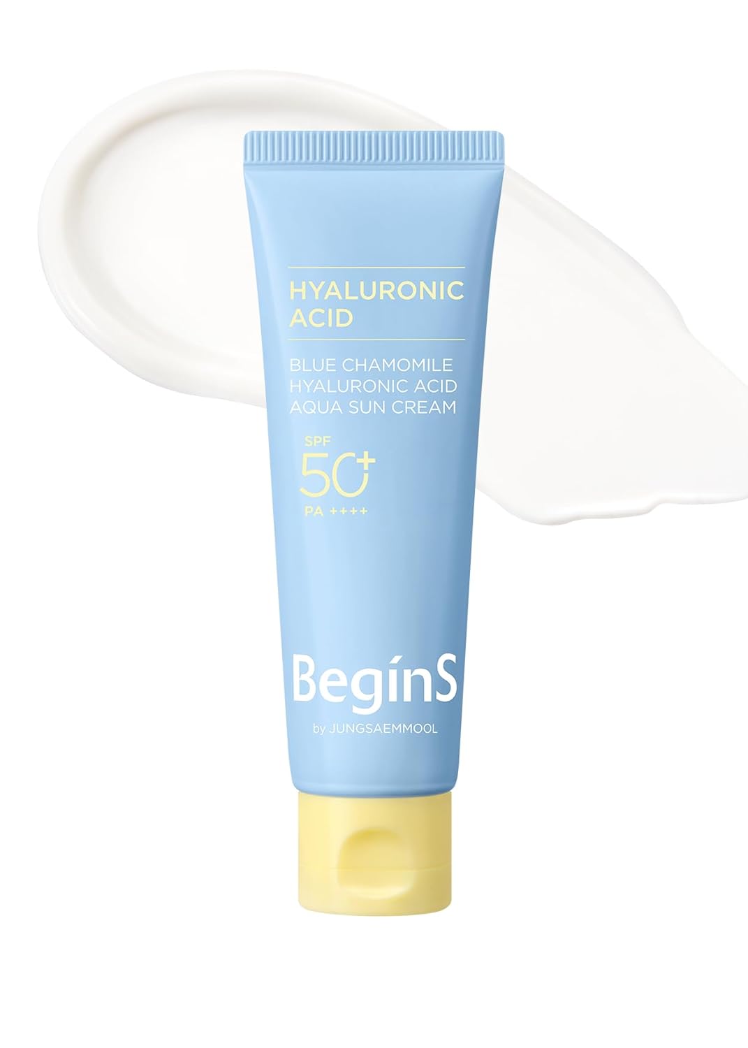 JUNG SAEM MOOL - BeginS Blue Chamomile Hyaluronic Acid Aqua Sun Cream 50 ml