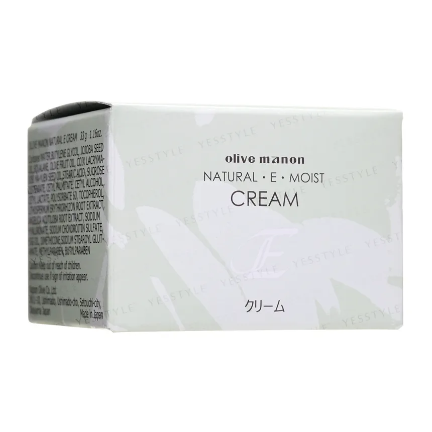 Nippon Olive - Olive Manon Natural E Moist Cream 33g