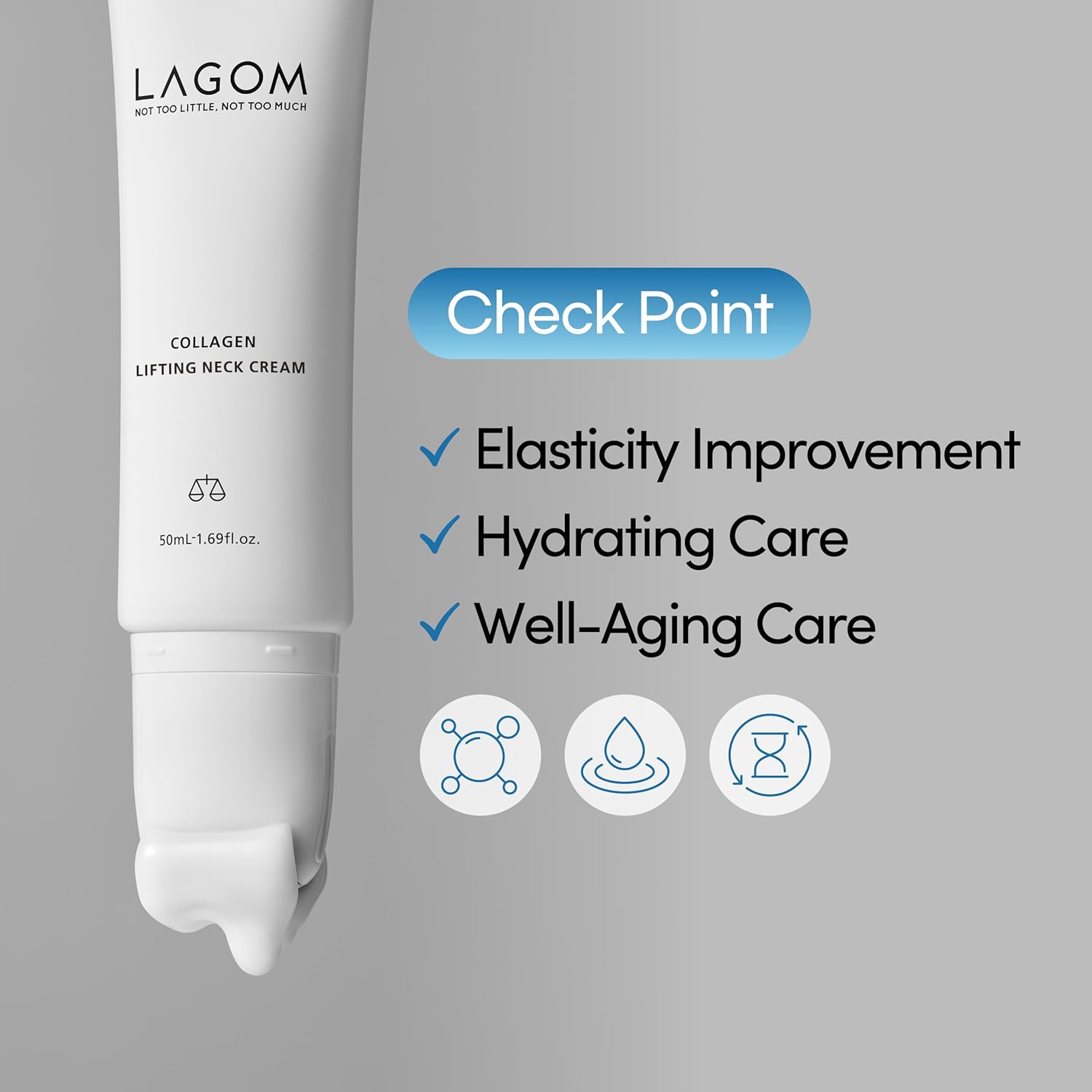 LAGOM - Collagen Lifting Neck Cream 50 ml