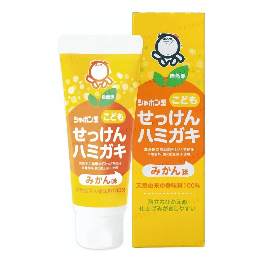 Shabondama Soap - Children's Soap Toothpaste 50g