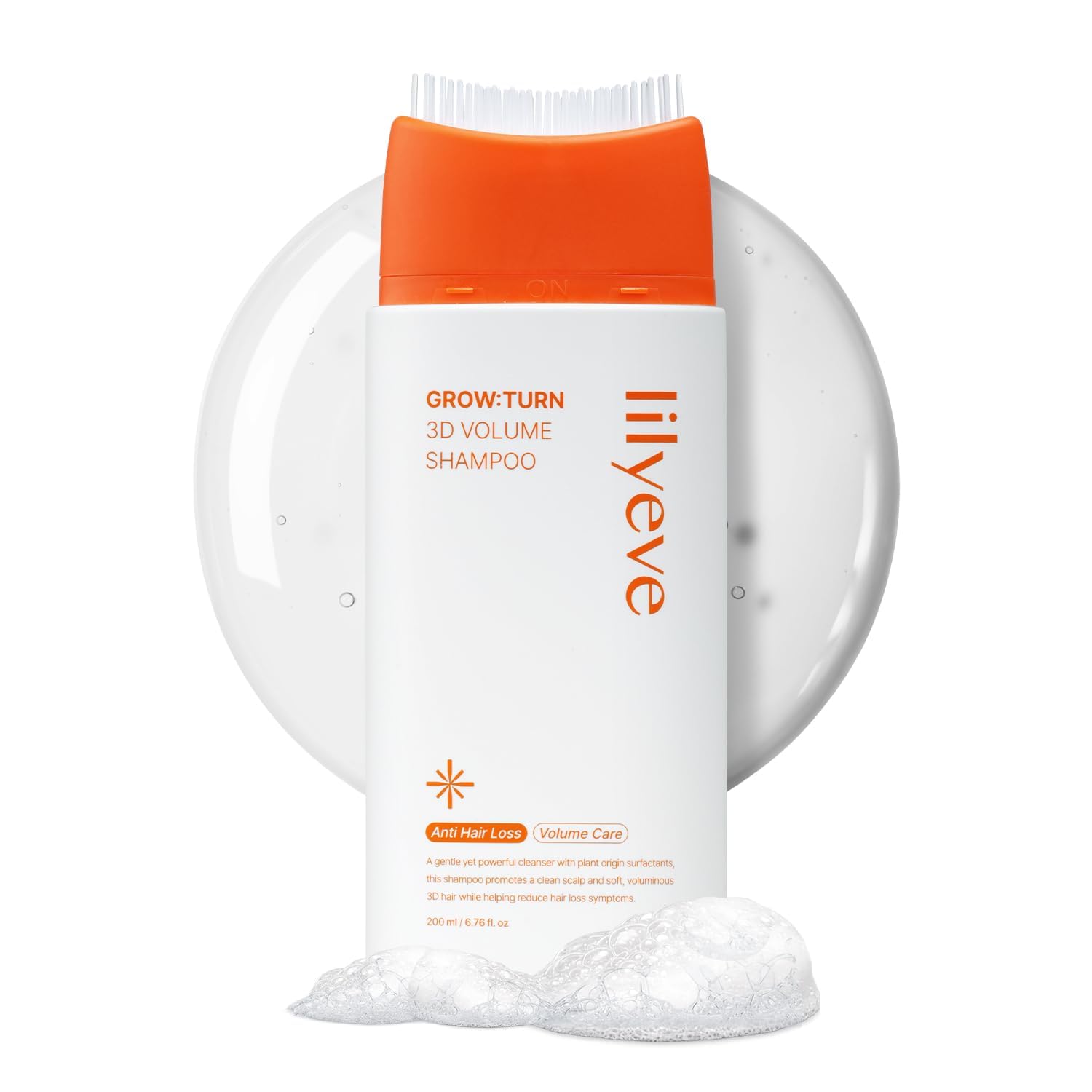 lilyeve - Grow Turn Exosome 3D Volume Brush Shampoo 200 ml
