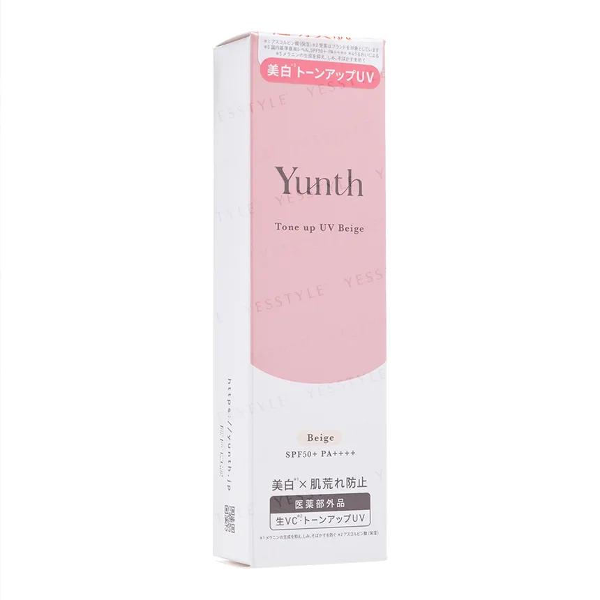 Yunth - Tone Up UV Beige SPF 50+ PA++++ 30g