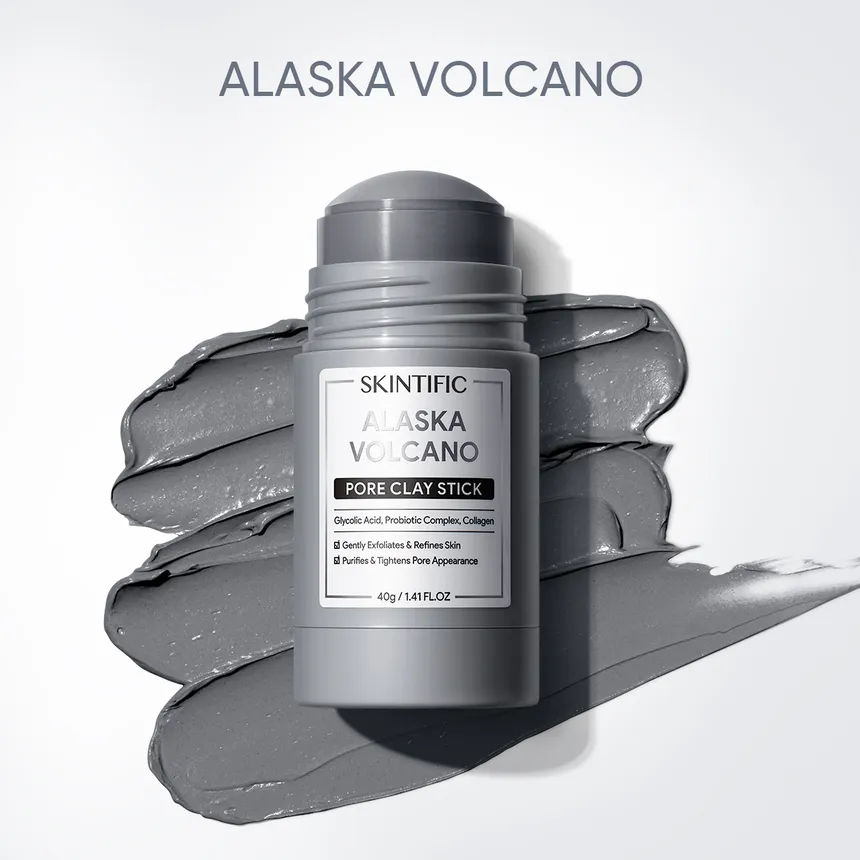 SKINTIFIC - Alaska Volcano Pore Clay Stick 40g