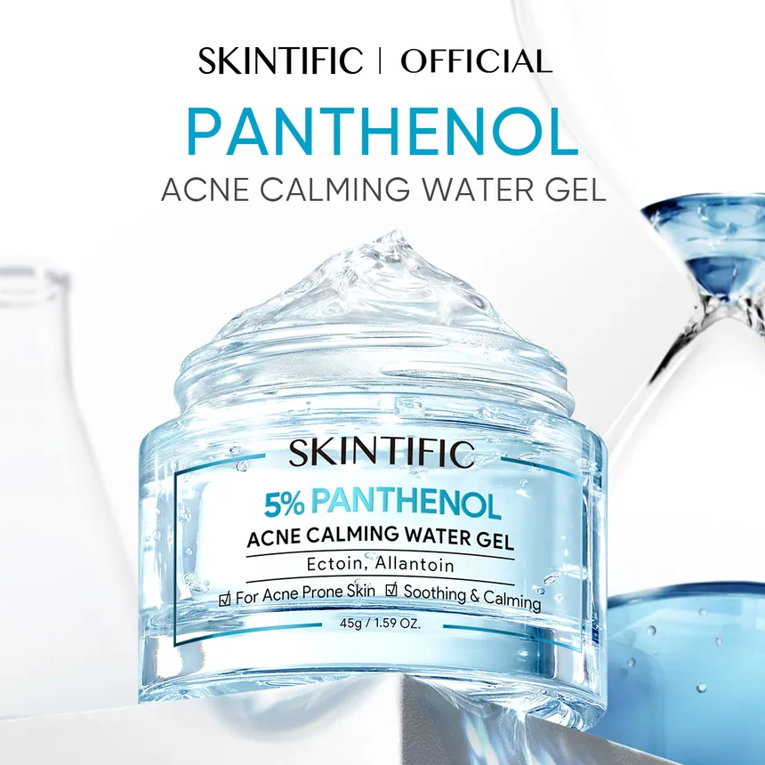 SKINTIFIC - 5% Panthenol Acne Calming Water Gel 45g