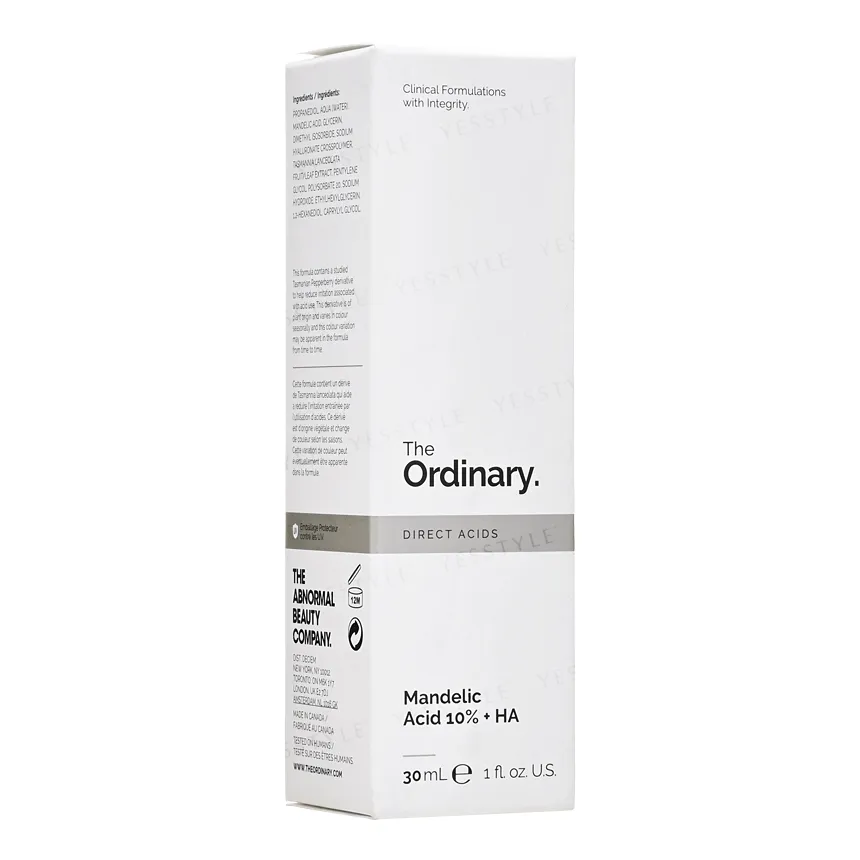 The Ordinary - Mandelic Acid 10% + HA Peeling 30ml