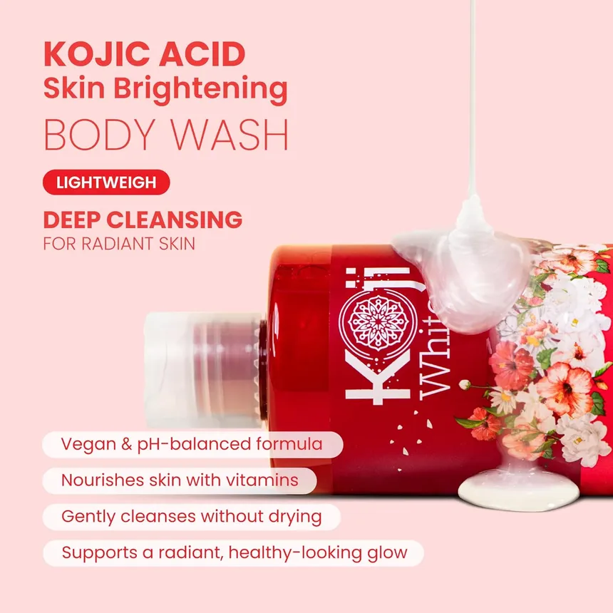 Koji White - Kojic Acid Skin Brightening Body Wash 320ml