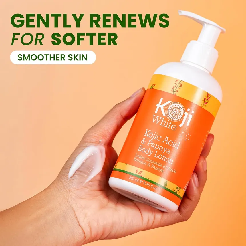 Koji White - Kojic Acid & Papaya Skin Brightening Body Lotion 250ml