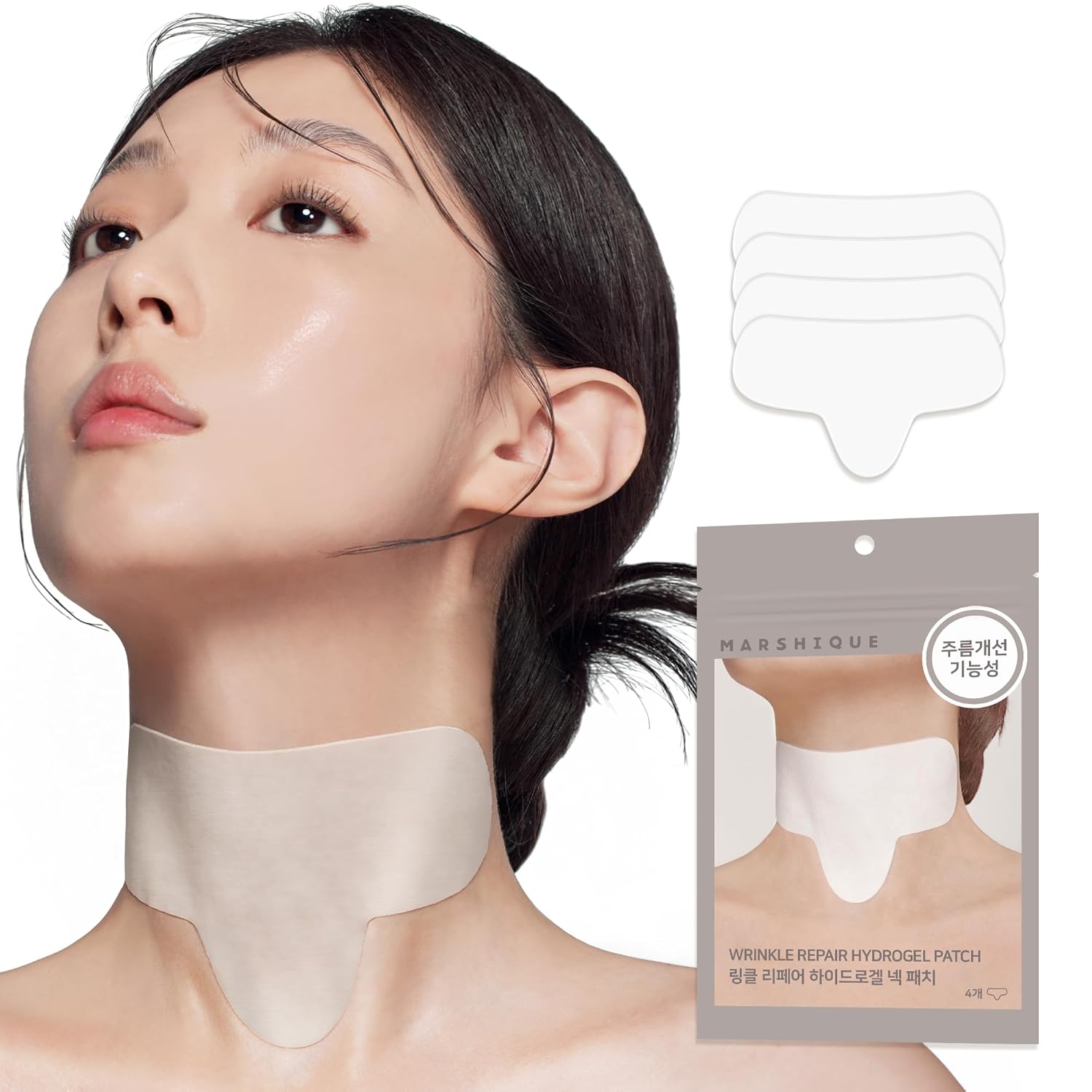MARSHIQUE - Wrinkle Repair Hydrogel Neck Patch