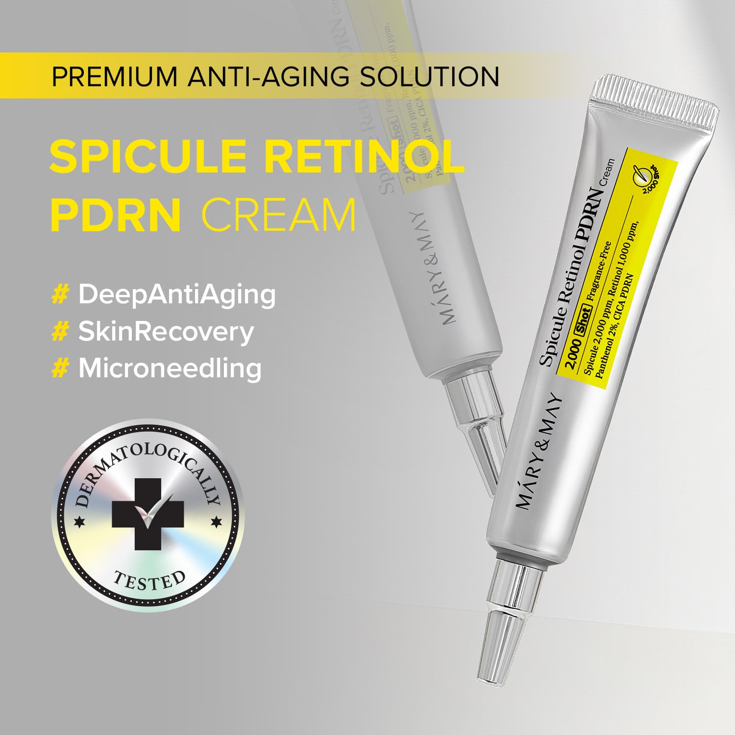 Mary&May - Spicule Retinol PDRN Cream  15 g