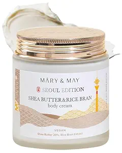 Mary&May - Shea Butter & Rice Bran Body Cream 250 ml
