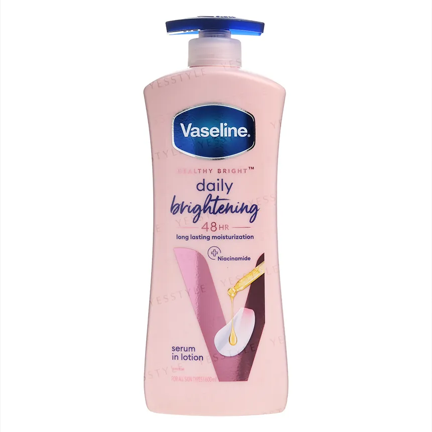 Vaseline - Healthy Bright Daily Brightening Serum In Body Lotion 600ml