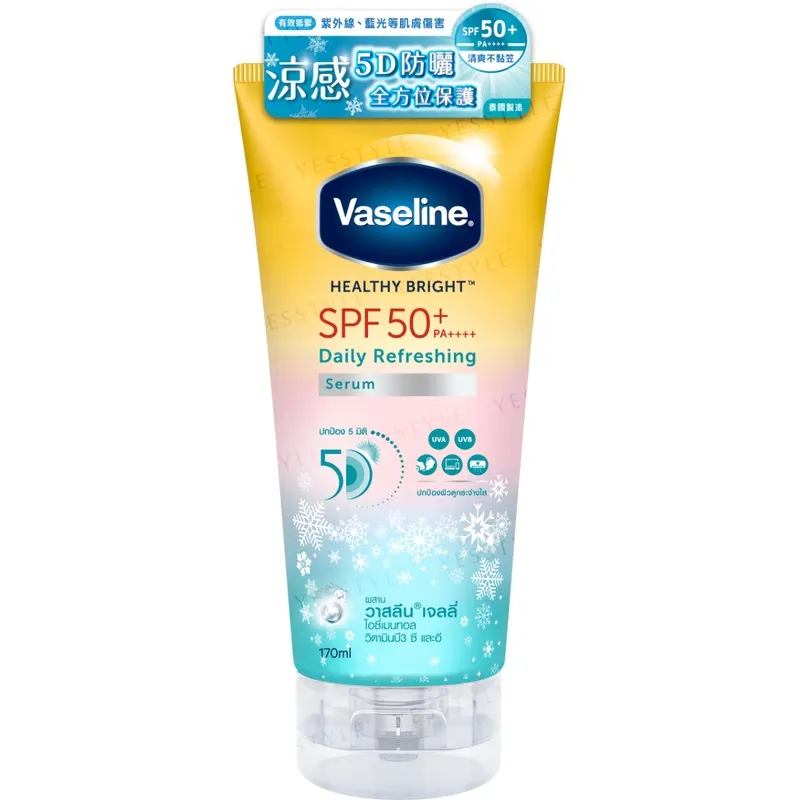 Vaseline - Healthy Bright Daily Refreshing Serum SPF 50+ PA++++ 170ml