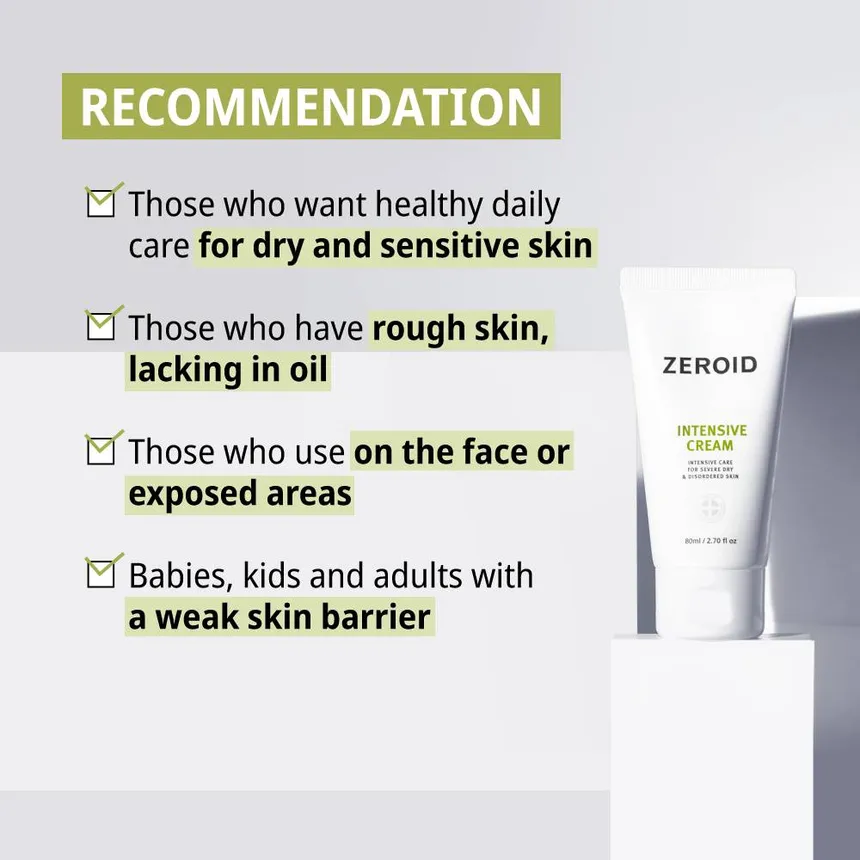 ZEROID - Intensive Cream 80ml
