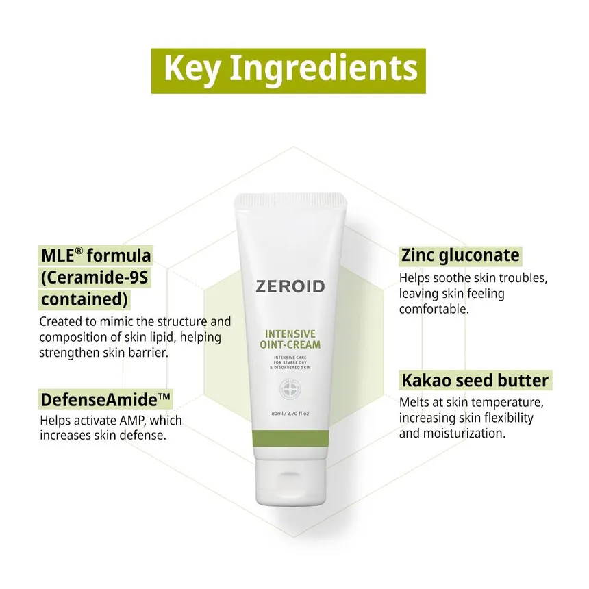 ZEROID - Intensive Oint-Cream 80ml