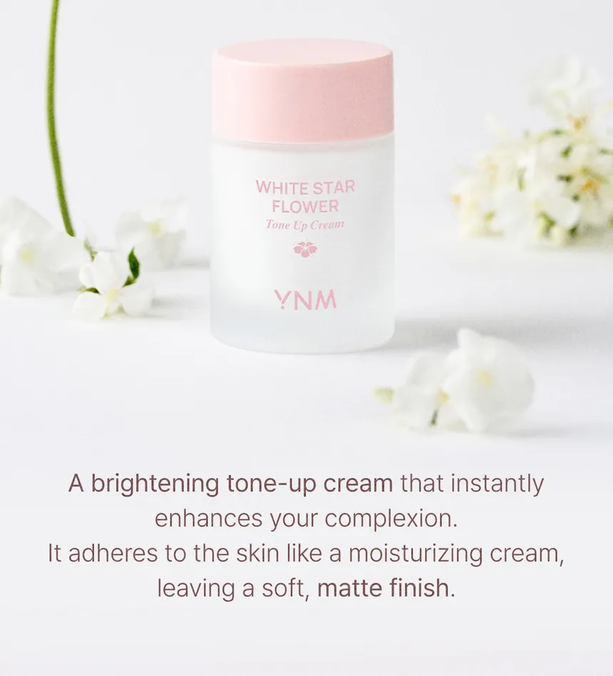 YNM - White Star Flower Tone Up Cream 50ml