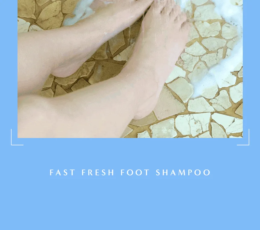 W.DRESSROOM - Fast Fresh Foot Shampoo April Cotton 500ml